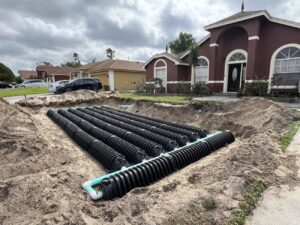 Drain field replacement